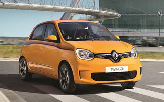Renault Twingo facelift: modelul de oraș primește îmbunătățiri de design și motoare de până la 93 de cai putere cu transmisie EDC