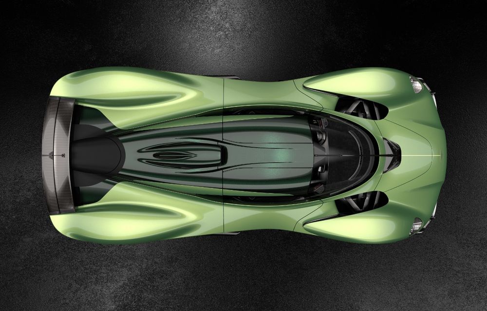 Aston Martin Valkyrie va primi o versiune AMR Track Performance: pachet aerodinamic nou, frâne din titan și suspensii pentru circuit - Poza 2