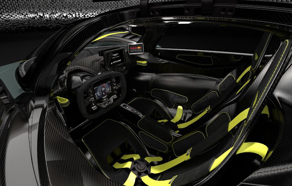 Aston Martin Valkyrie va primi o versiune AMR Track Performance: pachet aerodinamic nou, frâne din titan și suspensii pentru circuit - Poza 6