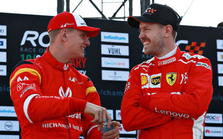 Vettel anticipează performanțe majore din partea lui Mick Schumacher: "Poate deveni un star al Formulei 1, dar are nevoie de timp"