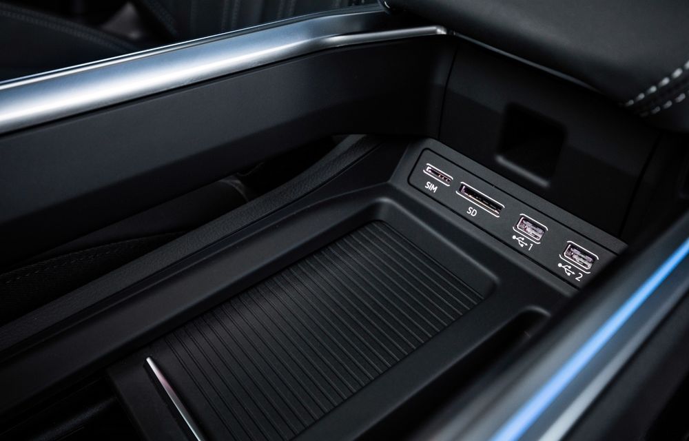 Prim contact cu Audi e-tron: 30 de minute în compania primului SUV electric din portofoliul nemților - Poza 16