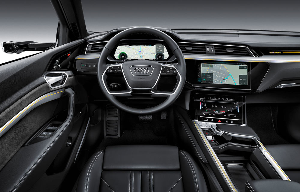 Prim contact cu Audi e-tron: 30 de minute în compania primului SUV electric din portofoliul nemților - Poza 11