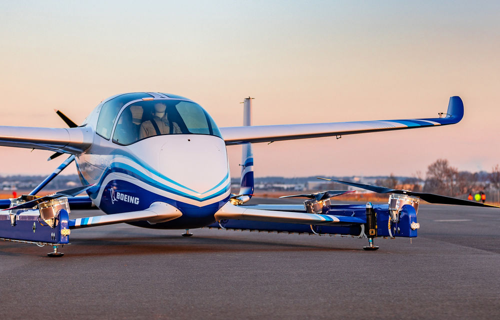 Boeing a efectuat primele teste cu prototipul unei drone pentru pasageri: autonomia va fi de 80 de kilometri - Poza 1