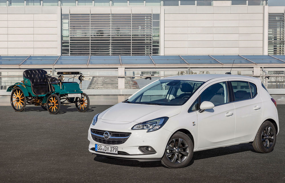 Opel Corsa &quot;120 Years&quot;: ediție specială cu ocazia celor 120 de ani de la fabricarea primului automobil Opel - Poza 1