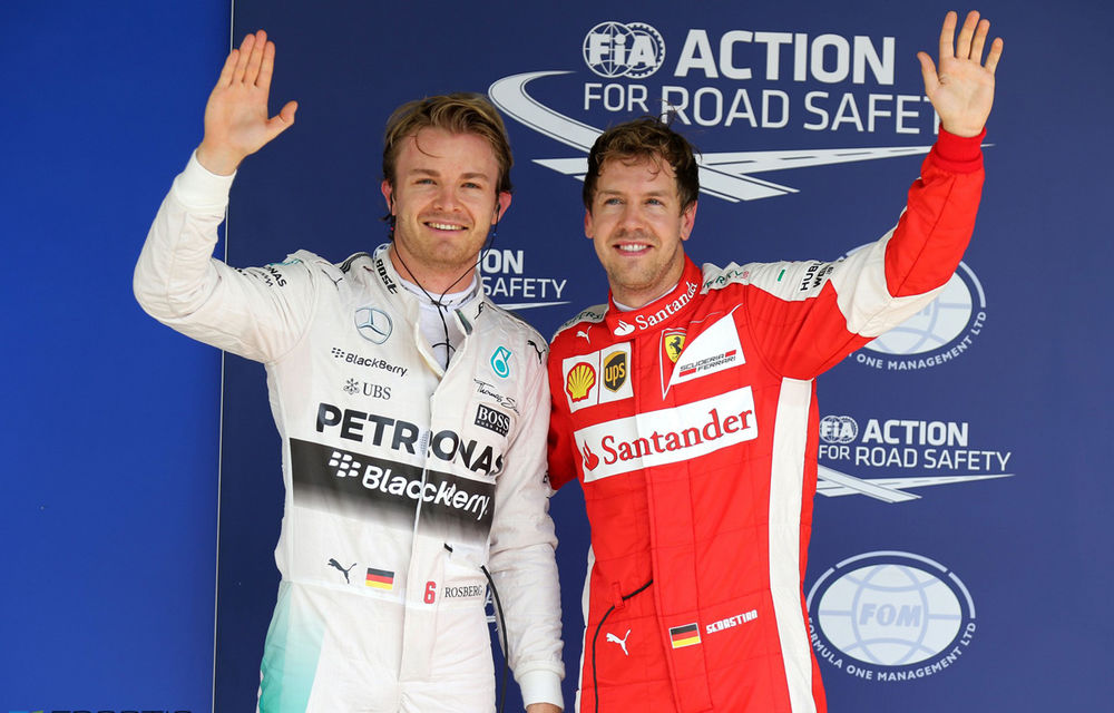 Rosberg crede că Vettel nu a făcut față presiunii la Ferrari: &quot;Trebuie să se adune pentru sezonul următor&quot; - Poza 1