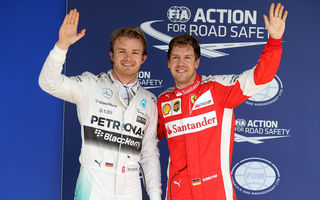 Rosberg crede că Vettel nu a făcut față presiunii la Ferrari: "Trebuie să se adune pentru sezonul următor"