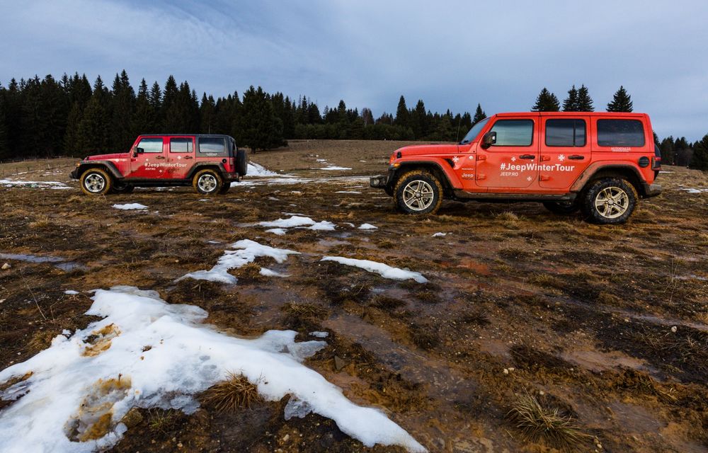 Jeep Winter Tour 2019: Wrangler vs. Wrangler - Poza 49