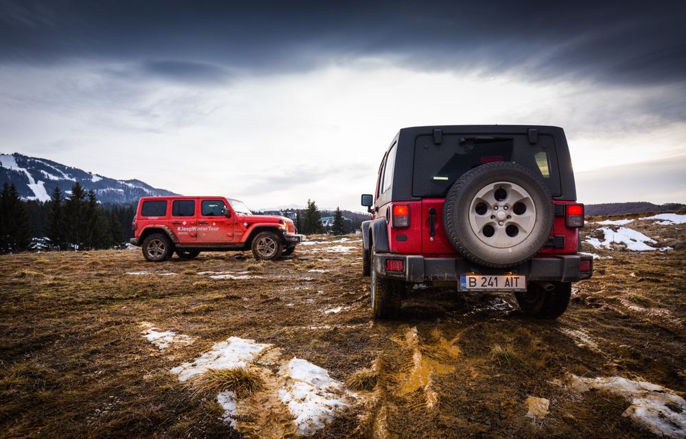 Jeep Winter Tour 2019: Wrangler vs. Wrangler - Poza 45