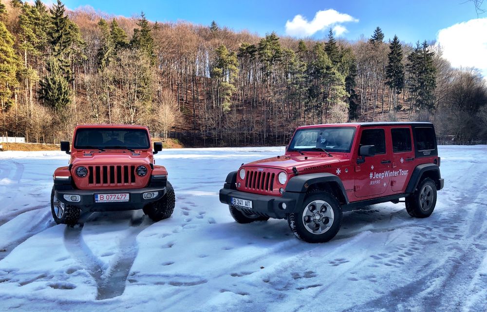 Jeep Winter Tour 2019: Wrangler vs. Wrangler - Poza 5