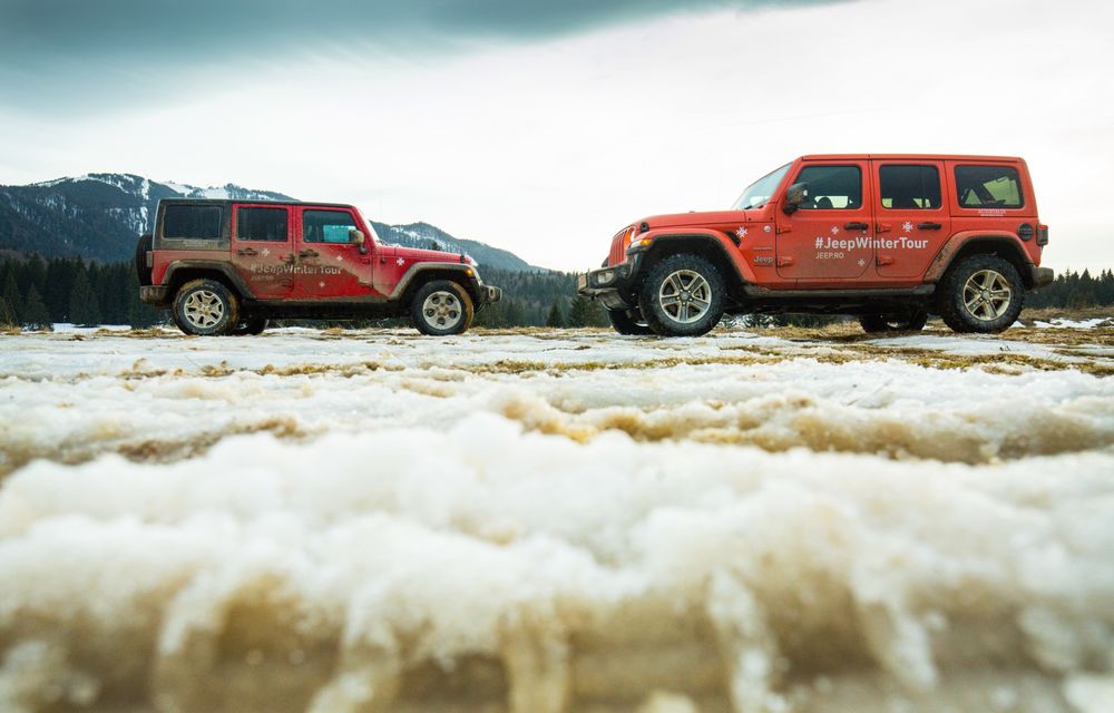 Jeep Winter Tour 2019: Wrangler vs. Wrangler - Poza 48