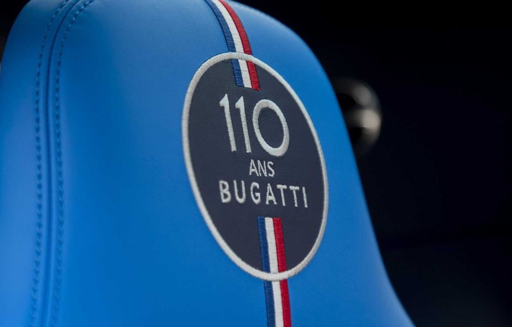 Bugatti împlinește 110 ani și lansează o ediție specială bazată pe Chiron Sport: producția va fi limitată la 20 de unități - Poza 11