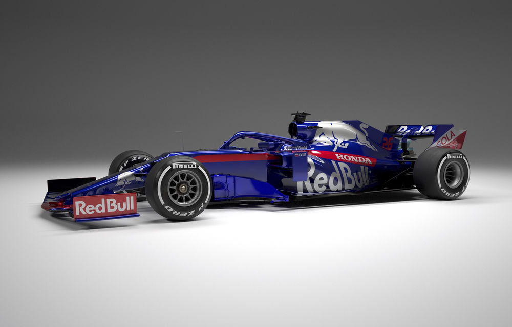 Toro Rosso prezintă noul monopost pentru sezonul 2019: a doua echipă Red Bull mizează pe aceleași culori - Poza 6