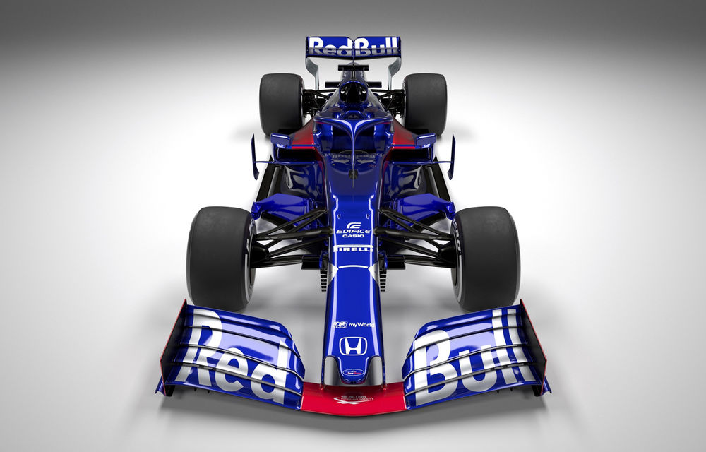 Toro Rosso prezintă noul monopost pentru sezonul 2019: a doua echipă Red Bull mizează pe aceleași culori - Poza 3