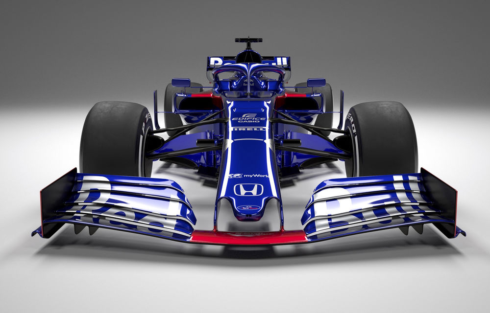 Toro Rosso prezintă noul monopost pentru sezonul 2019: a doua echipă Red Bull mizează pe aceleași culori - Poza 4