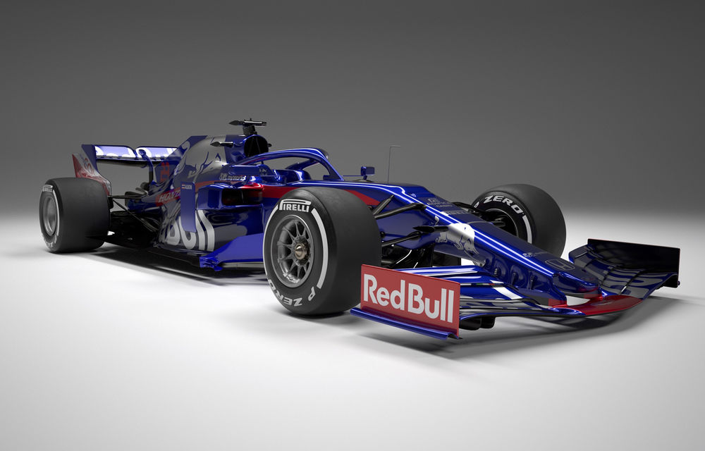 Toro Rosso prezintă noul monopost pentru sezonul 2019: a doua echipă Red Bull mizează pe aceleași culori - Poza 1