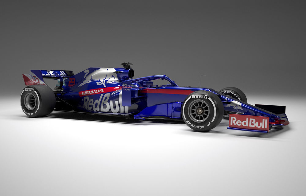 Toro Rosso prezintă noul monopost pentru sezonul 2019: a doua echipă Red Bull mizează pe aceleași culori - Poza 2