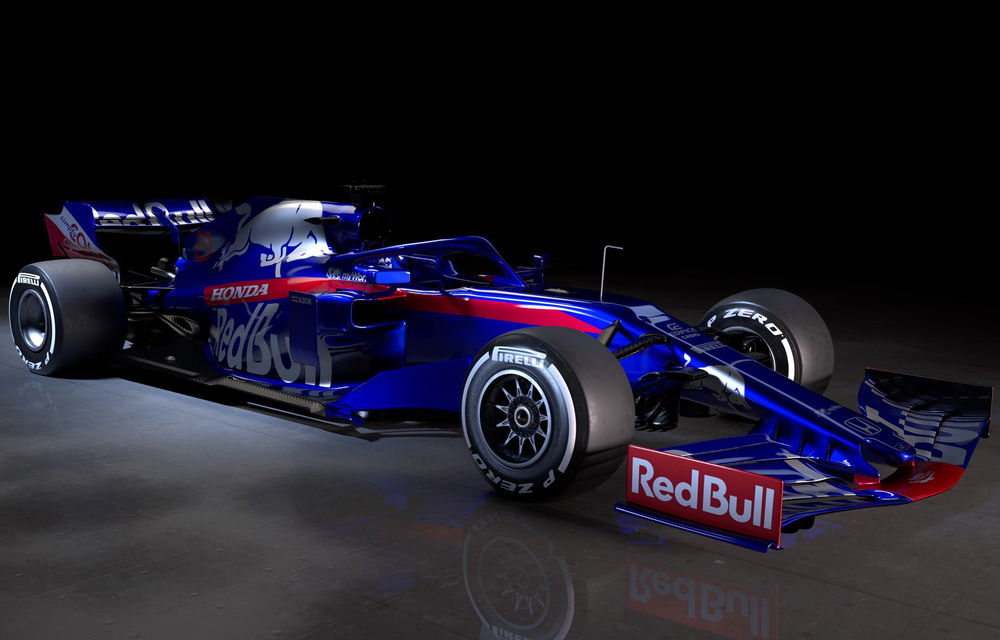 Toro Rosso prezintă noul monopost pentru sezonul 2019: a doua echipă Red Bull mizează pe aceleași culori - Poza 9