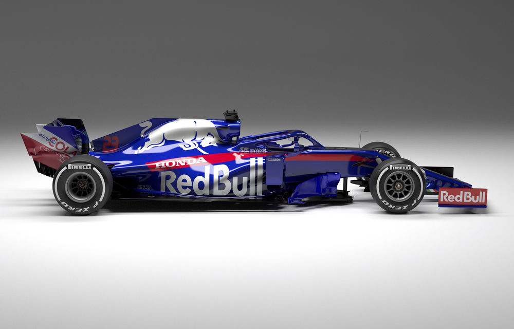 Toro Rosso prezintă noul monopost pentru sezonul 2019: a doua echipă Red Bull mizează pe aceleași culori - Poza 8