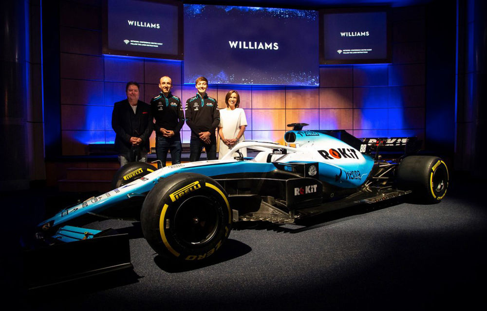 Williams a lansat noile culori pentru sezonul 2019: compania de telecomunicații Rokit este noul sponsor principal al echipei - Poza 2
