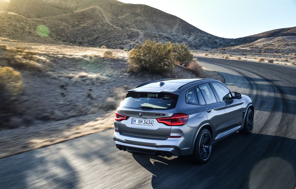 BMW prezintă noile X3 M și X4 M: 510 CP și 0-100 km/h în 4.1 secunde pentru versiunile Competition - Poza 41