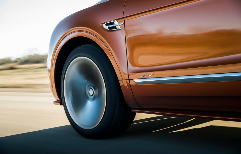 Bentley Bentayga Speed este cel mai rapid SUV de serie din lume: motor W12 de 635 CP și viteza maximă de 306 km/h - Poza 10