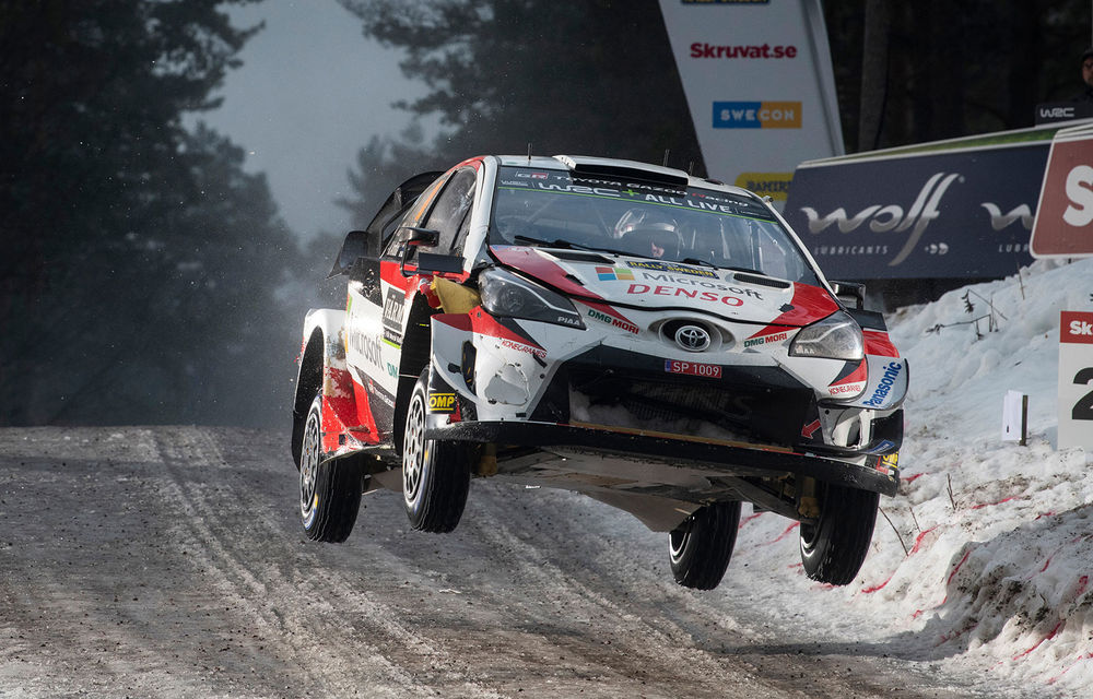 Estonianul Ott Tanak câștigă Raliul Suediei: pilotul Toyota trece pe prima poziție în clasamentul general - Poza 6