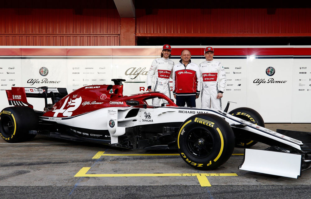 Alfa Romeo prezintă monopostul pentru sezonul 2019: fosta echipă Sauber mizează pe talentul lui Kimi Raikkonen - Poza 2