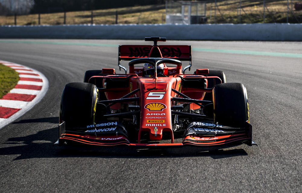Au început testele de Formula 1 de la Barcelona: Vettel, cel mai rapid în prima dimineață - Poza 1