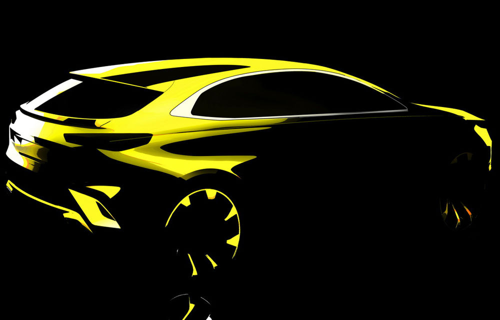 Prima schiță cu SUV-ul compact Kia Xceed: noul model ar putea avea versiune plug-in hybrid de peste 200 de cai putere - Poza 1