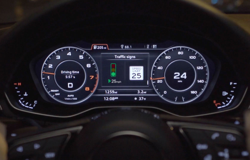 Audi lansează un sistem care recomandă viteza optimă pentru a evita staționarea la semafoare - Poza 3