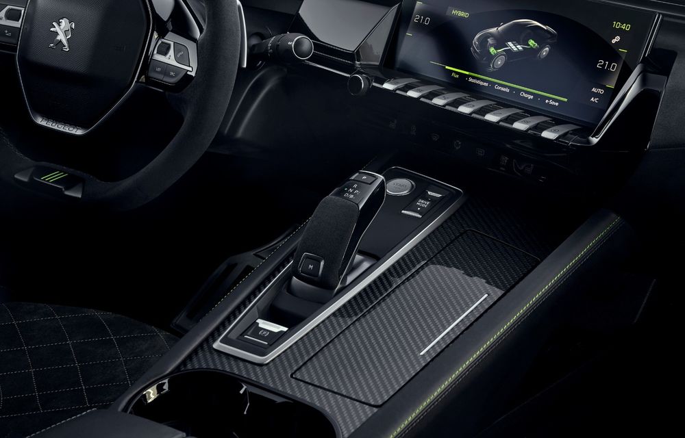 Peugeot prezintă conceptul 508 Sport Engineered: tracțiune integrală, autonomie de 50 km în modul electric și accelerație 0-100 km/h în 4.3 secunde: debut la Geneva - Poza 13