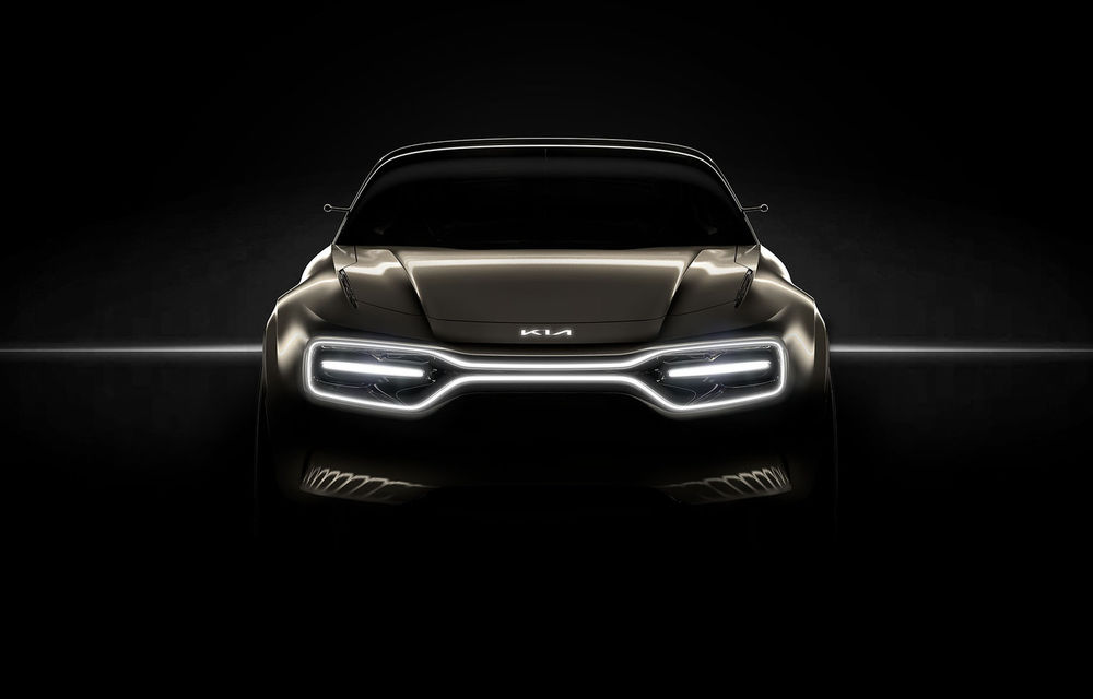 Kia va prezenta un concept 100% electric la Geneva: teaser cu prototipul ce va fi dezvăluit pe 5 martie - Poza 1