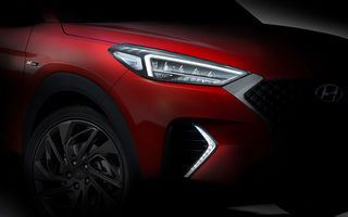 Primele imagini teaser cu viitorul Hyundai Tucson N Line: design mai agresiv pentru SUV-ul asiatic