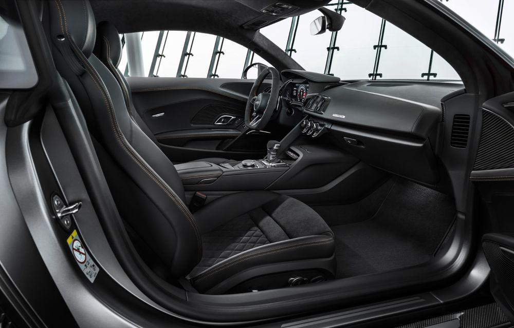 Audi a lansat ediția specială R8 V10 Decennium: 222 de exemplare și preț de 222.000 euro - Poza 7