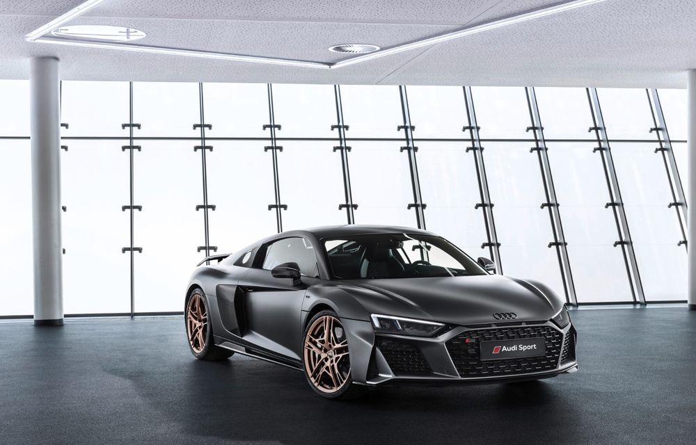 Audi a lansat ediția specială R8 V10 Decennium: 222 de exemplare și preț de 222.000 euro - Poza 1