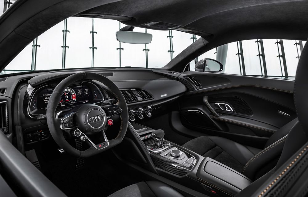 Audi a lansat ediția specială R8 V10 Decennium: 222 de exemplare și preț de 222.000 euro - Poza 6