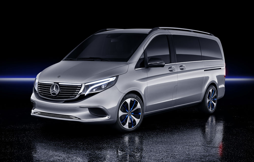 Mercedes-Benz EQV: versiunea electrică de pre-serie a Clasei V are autonomie de 400 de kilometri - Poza 1