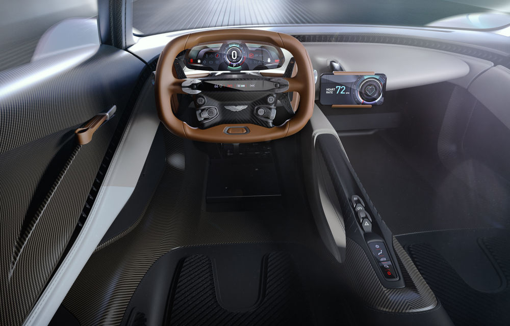 Aston Martin a lansat noul hypercar AM-RB 003: tehnologie împrumutată din Formula 1, V6 turbo hibrid și producție de 500 de exemplare - Poza 11