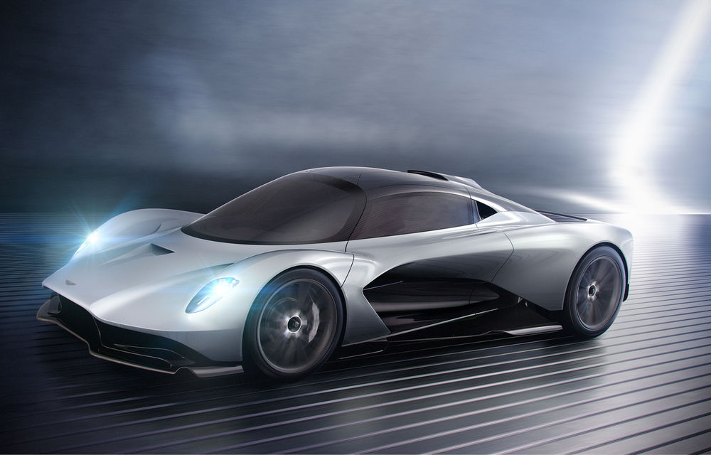 Aston Martin a lansat noul hypercar AM-RB 003: tehnologie împrumutată din Formula 1, V6 turbo hibrid și producție de 500 de exemplare - Poza 1
