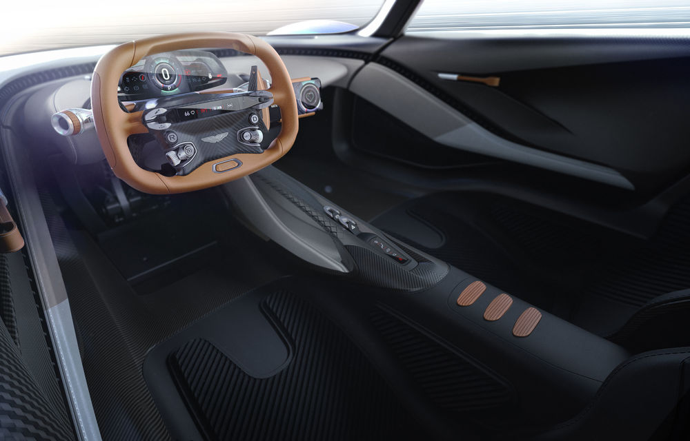 Aston Martin a lansat noul hypercar AM-RB 003: tehnologie împrumutată din Formula 1, V6 turbo hibrid și producție de 500 de exemplare - Poza 10