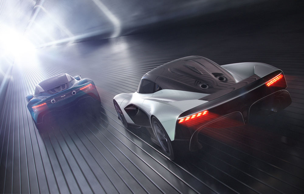 Aston Martin a lansat noul hypercar AM-RB 003: tehnologie împrumutată din Formula 1, V6 turbo hibrid și producție de 500 de exemplare - Poza 15