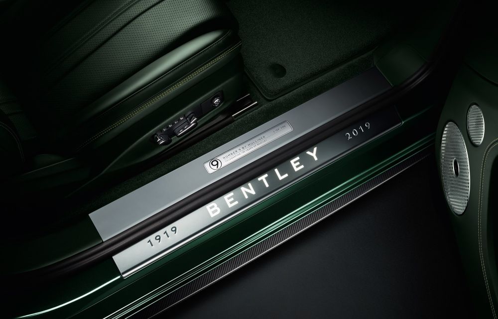 Bentley a prezentat ediția limitată Continental GT Number 9 by Mulliner: versiunea inspirată de legendarul Bentley Blower va fi produsă în doar 100 de unități - Poza 7