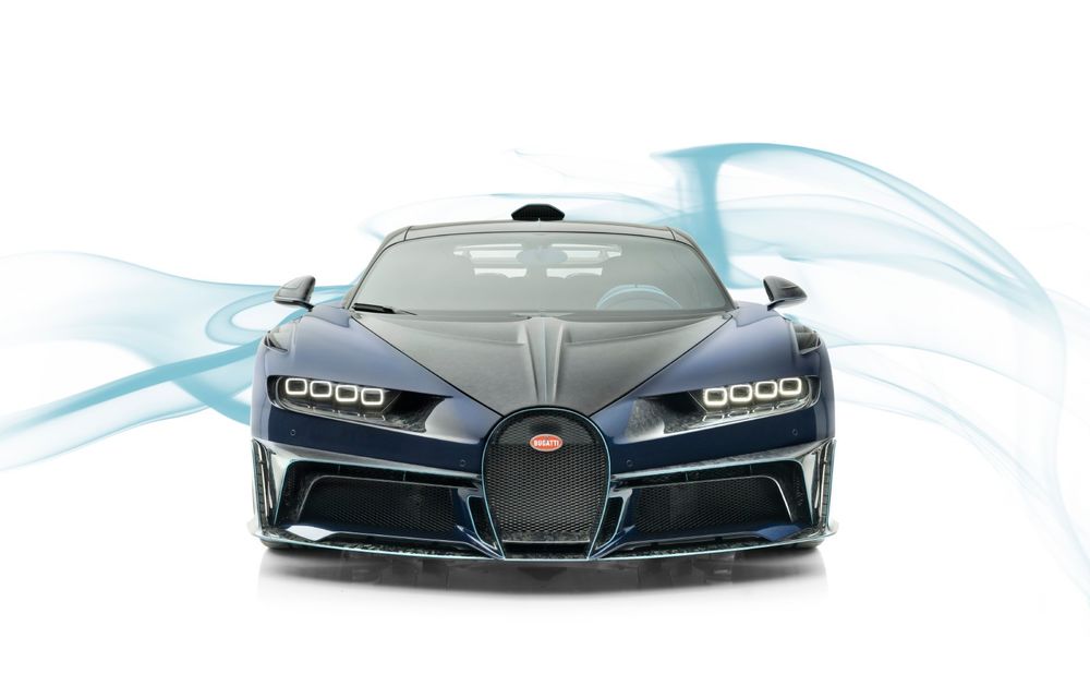 Mansory Centuria: primul tuning exterior pentru Bugatti Chiron propune accesorii de caroserie din fibră de carbon - Poza 4