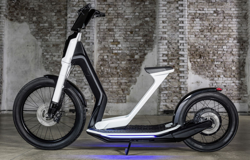 Alternative la utilizarea mașinii în oraș: Volkswagen prezintă două concepte de scutere electrice - Poza 2