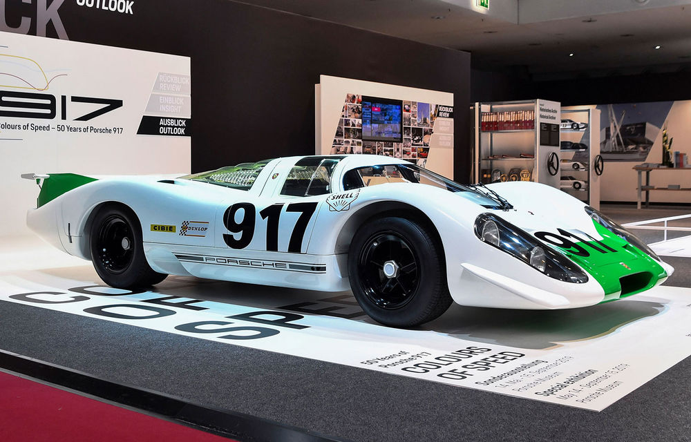 50 de ani de la debutul lui Porsche 917: nemții marchează momentul cu o expoziție specială în cadrul Muzeului Porsche - Poza 1