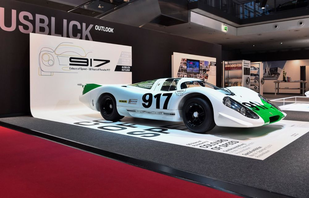 50 de ani de la debutul lui Porsche 917: nemții marchează momentul cu o expoziție specială în cadrul Muzeului Porsche - Poza 2