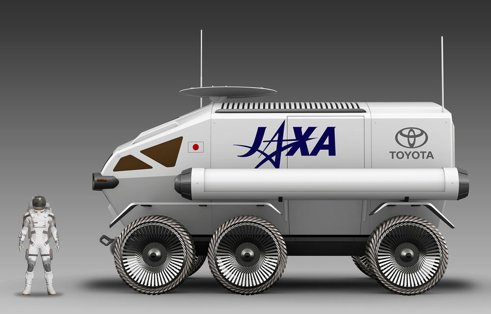 Proiect inedit: Toyota ar putea dezvolta un rover lunar cu echipaj uman pentru agenția spațială japoneză - Poza 4