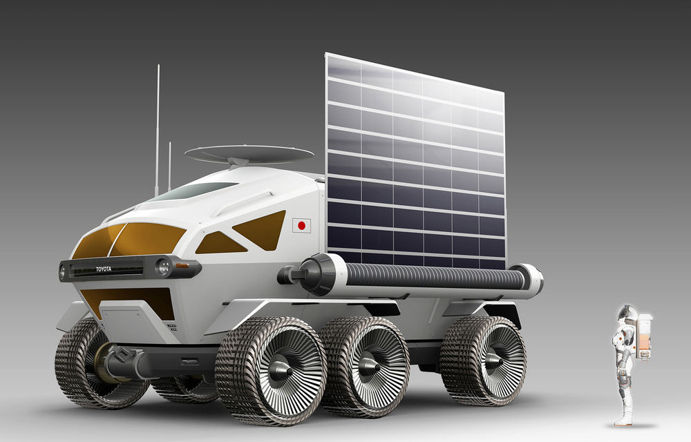 Proiect inedit: Toyota ar putea dezvolta un rover lunar cu echipaj uman pentru agenția spațială japoneză - Poza 5