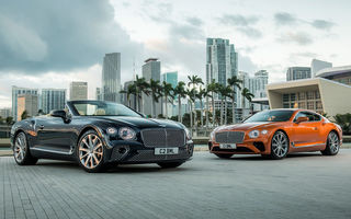Bentley prezintă noile Continental GT V8 și Continental GT V8 Cabrio: 550 de cai putere și 770 Nm