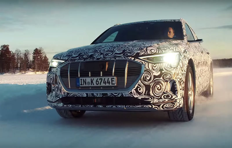 Audi testează viitorul e-tron Sportback în Finlanda: versiunea de serie debutează în cursul anului curent - Poza 1